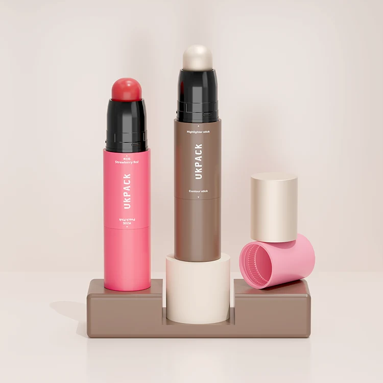 custom double sided lipstick tube - 3