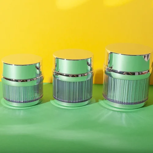 electroplated acrylic cream jar 15g 30g 50g - 1