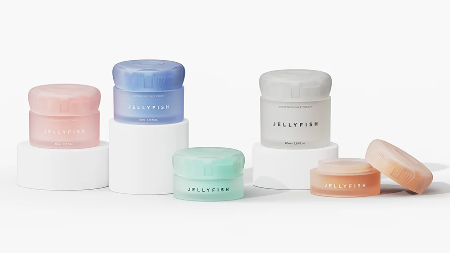 jellyfish cosmetic jars - ukpack