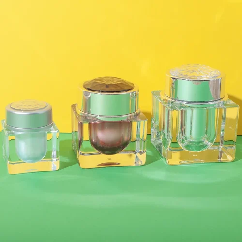 luxury acrylic cosmetic cream jar 15g 30g 50g - 1