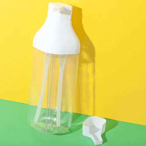 pet dual chamber conditioner bottle 250ml+250ml - 1