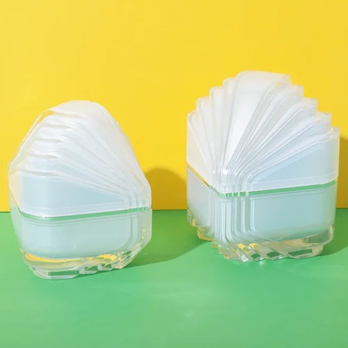 shell shape acrylic cream jar 30g 50g - 1