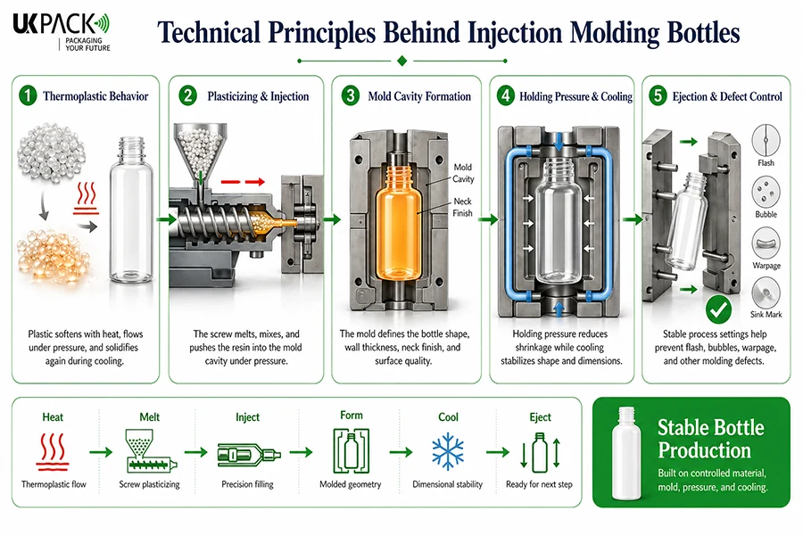 technical principles behind injection molding bottles - 1