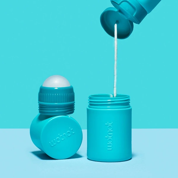 wotnot custom refillable roll-on applicator for sunscreen - 1