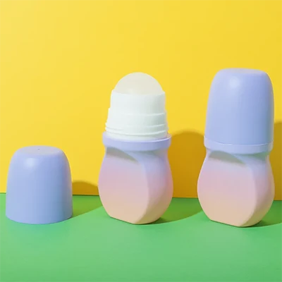 75ml PPプラスチック製グラデーションロールオンボトル - 6個