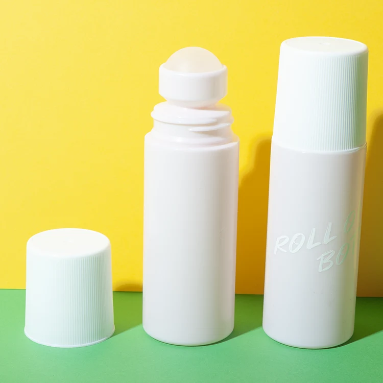 hdpe plastic 3oz roll-on bottles with caps - 1