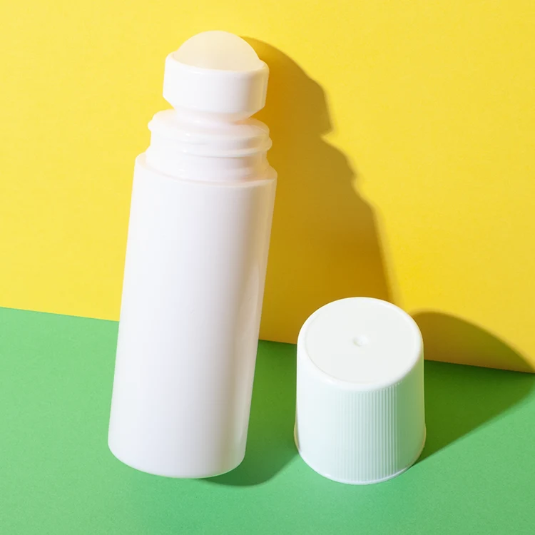 hdpe plastic 3oz roll-on bottles with caps - 3