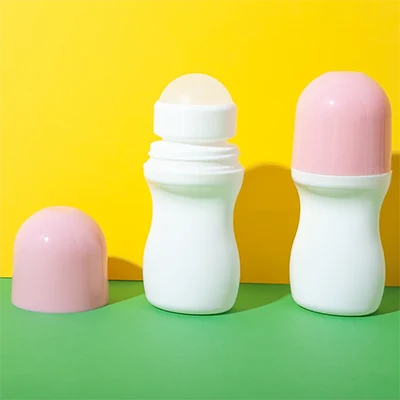 PPプラスチック製80mlロールオンボトル - 6個