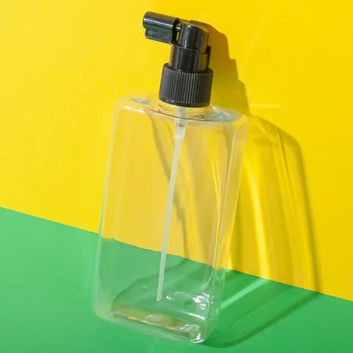 PET plastic flat 250ml spray bottle - 1