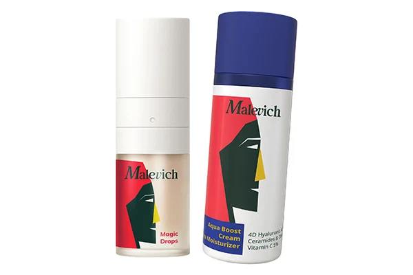 custom duo-mix airless bottle for malevich - 2