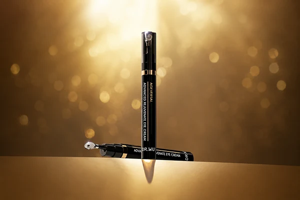 custom eye cream bottle with metal applicator for dr.wu - 2