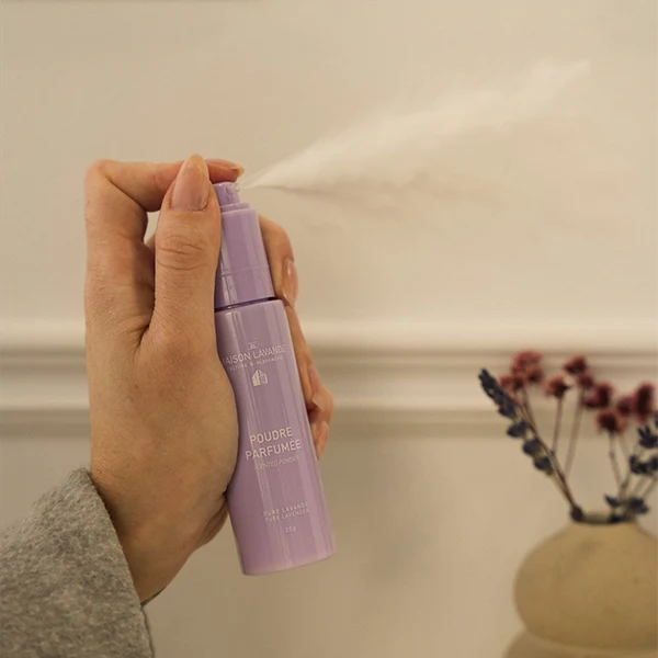custom powder spray bottle for maison lavande - 1