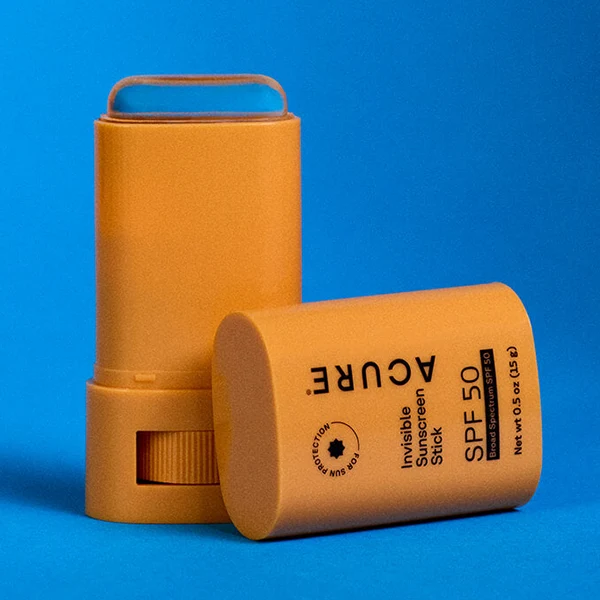 custom sunscreen stick packaging for acure - 1