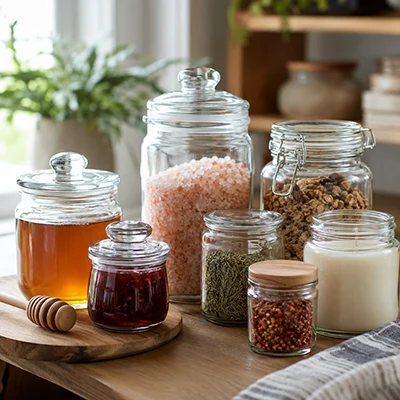 glass jars - 111