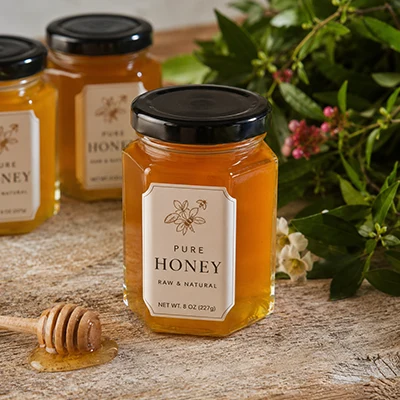 hexagon jars - 111