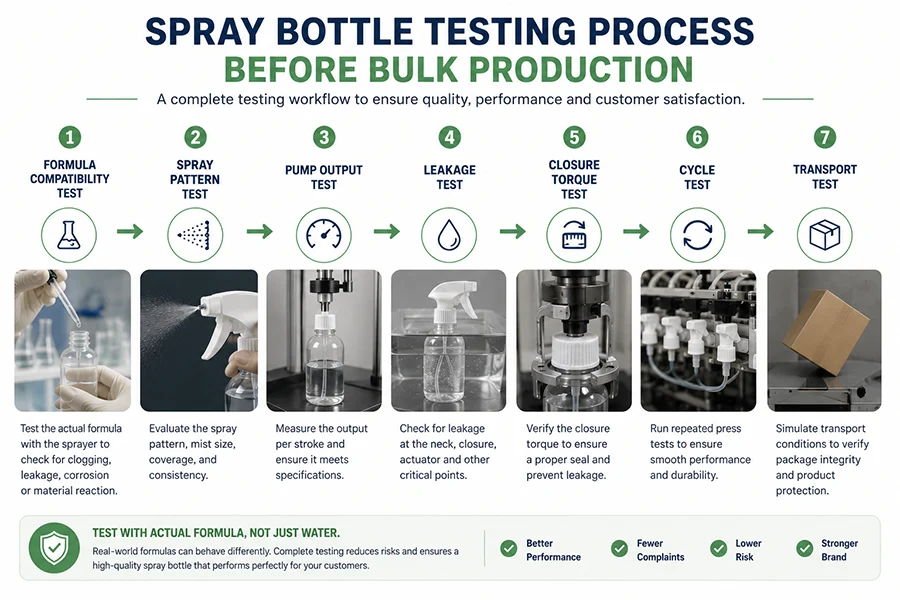 spray bottle testing process - 1
