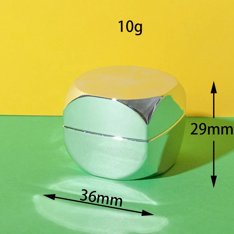 square acrylic cosmetic cream jar 5g 10g 15g - 4