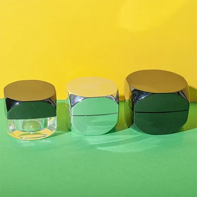 square acrylic cosmetic cream jar 5g 10g 15g - 9