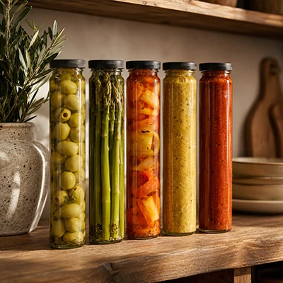 tall and narrow jars - 111