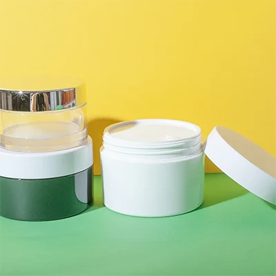 wide round PETG cosmetic cream jar 50g 80g 100g - 7