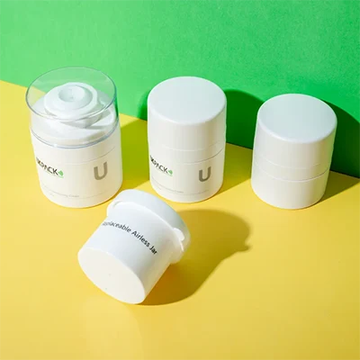 acrylic refillable airless pump cream jar 15ml 30ml 50ml - 7