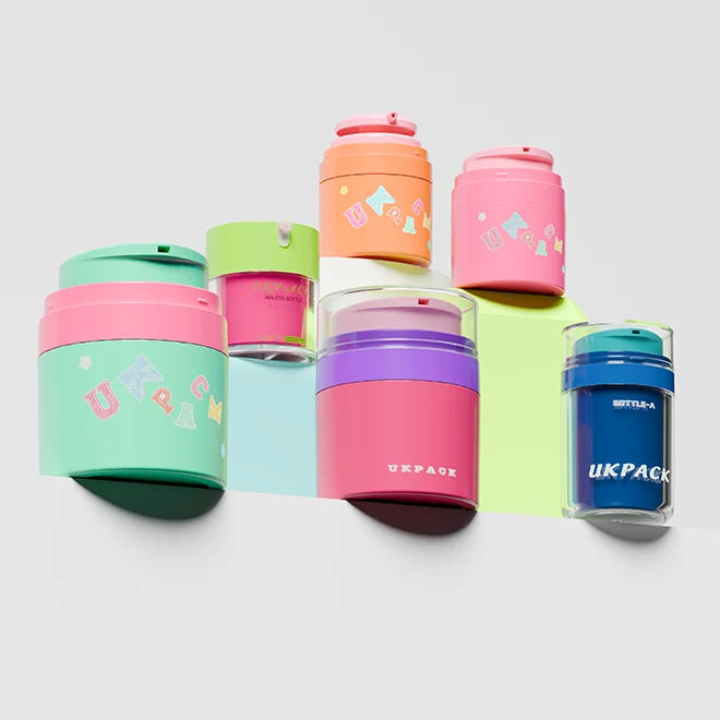 custom airless jars manufacturer in China - UKPACK