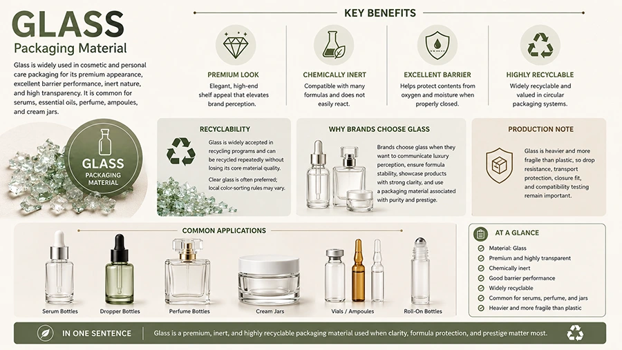 glass packaging infographic - 1