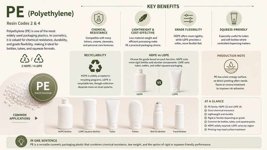 pe plastic packaging infographic - 1