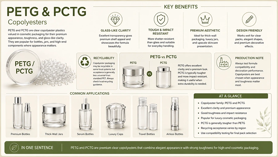 petg and pctg plastic packaging infographic - 1