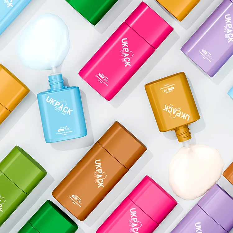 30ml 50ml multi-layer sunscreen tottle bottle - 4