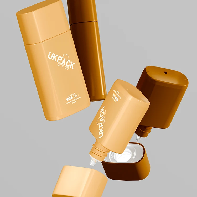 30ml 50ml multi-layer sunscreen tottle bottle - 7