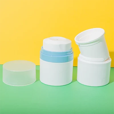 PP refillable rotary airless jar 50ml for face cream - 5