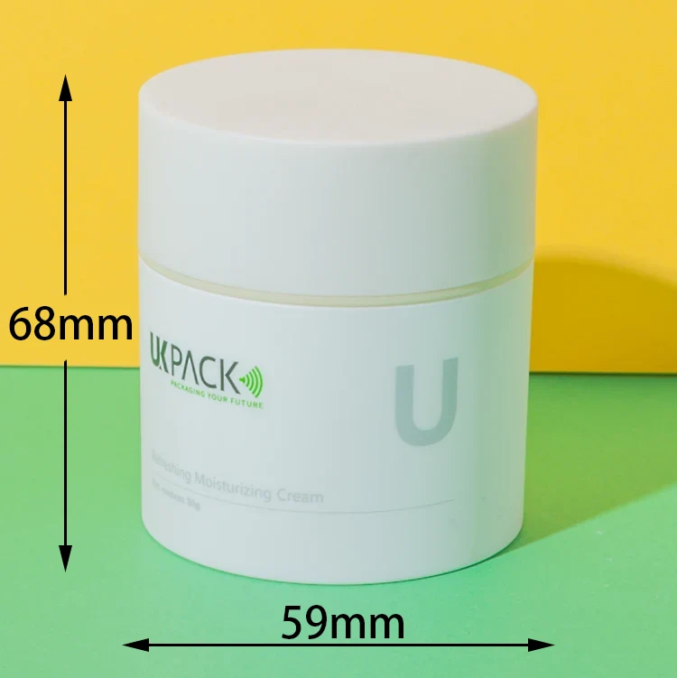 acrylic airless face cream jar 30ml - 1
