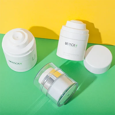 acrylic cbd airless pump jar 15ml 30ml 50ml - 3