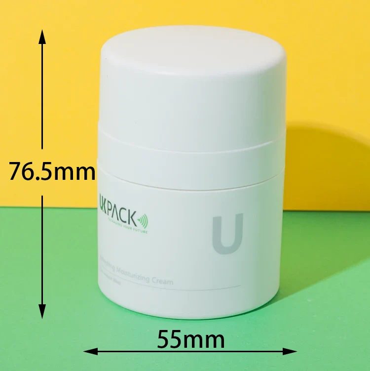acrylic cbd airless pump jar 30ml - 1