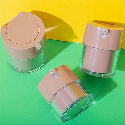 acrylic cute airless pump jar 15g 30g 50g - 4
