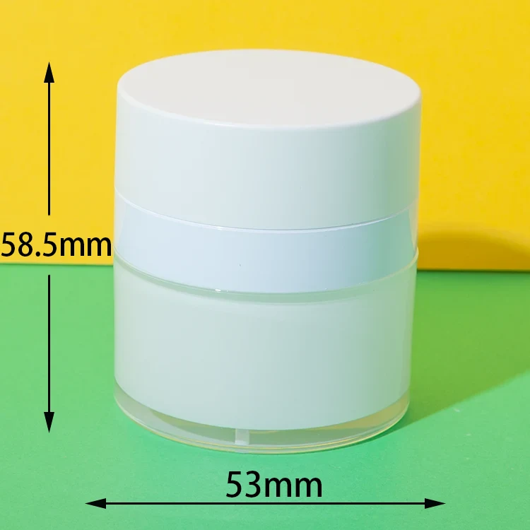 acrylic refillable airless jar 15g - 1