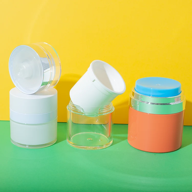 acrylic refillable airless jar 15g 30g 50g - 1