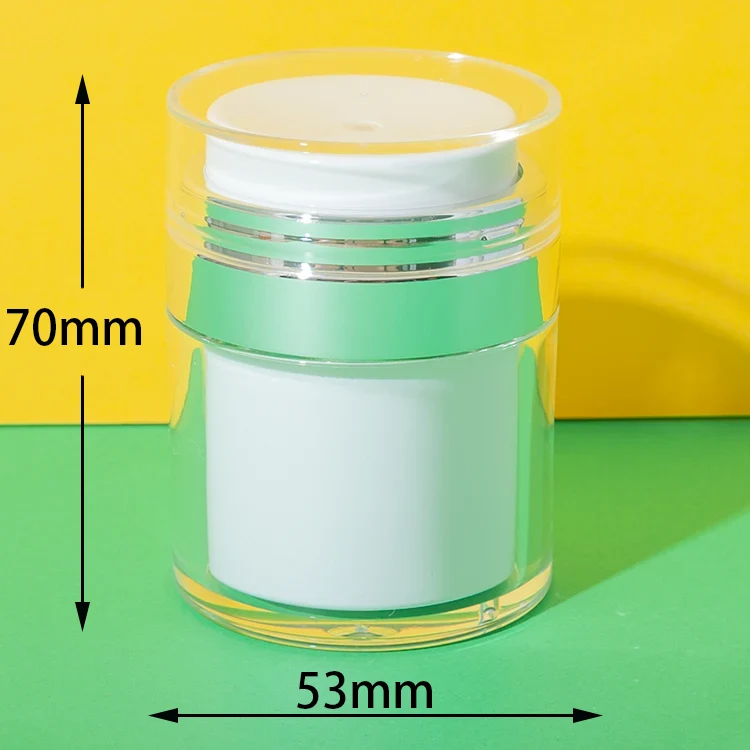 acrylic refillable airless jar 30g - 1