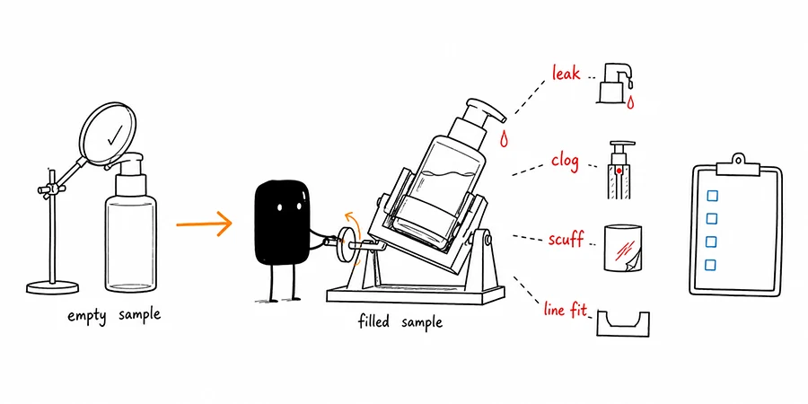cosmetic-packaging-filled-sample-testing cosmetic-packaging-filled-sample-testing