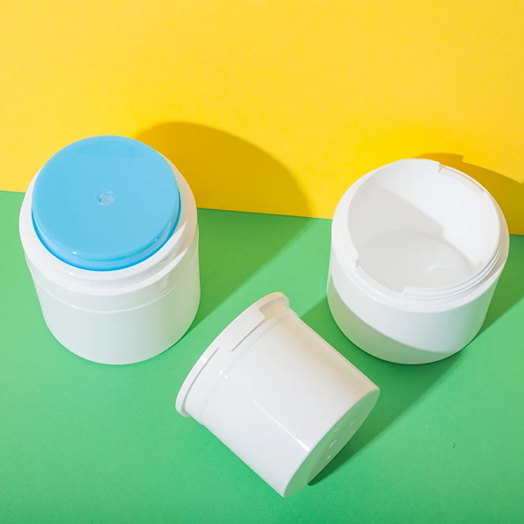 pp refillable 1.7 fl oz airless jar for cream - 5