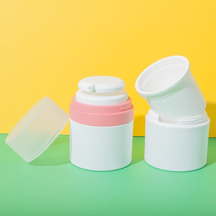 pp refillable airless jar 50ml for moisturizer - 1