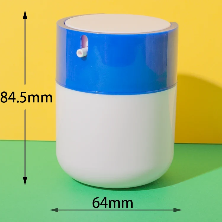 ABS 50g twist-lock airless jar pump detail