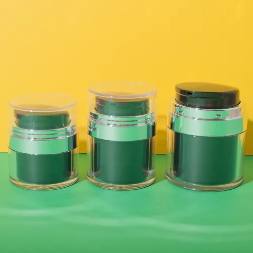 AS airless pump jars 15g 30g 50g front view