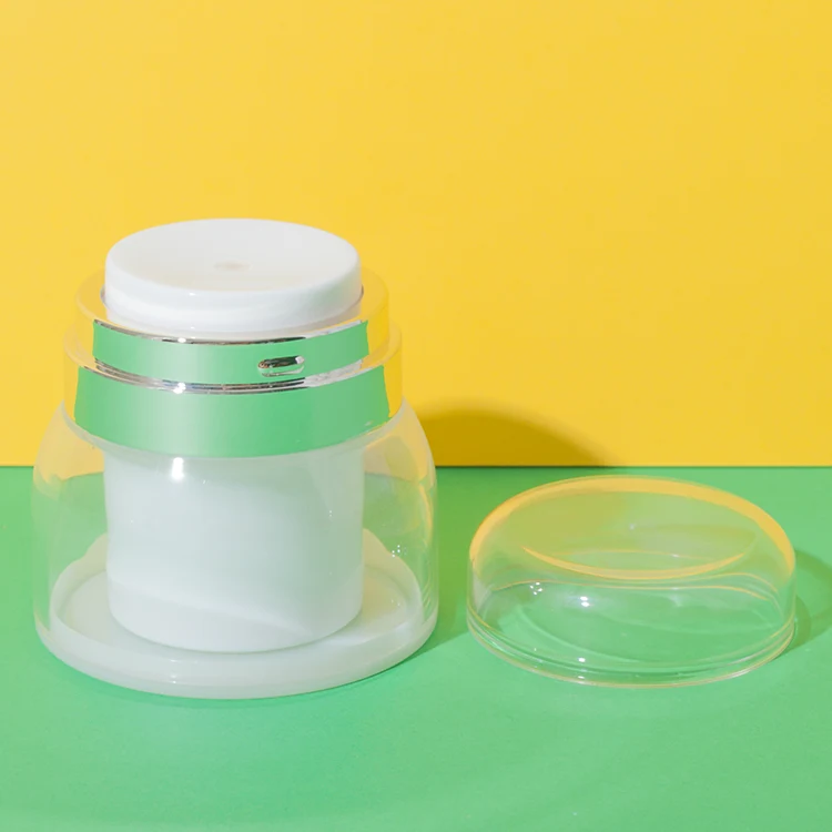 AS electroplated airless jars component view