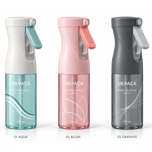 pet 200ml fine mist continuous spray bottle - 1