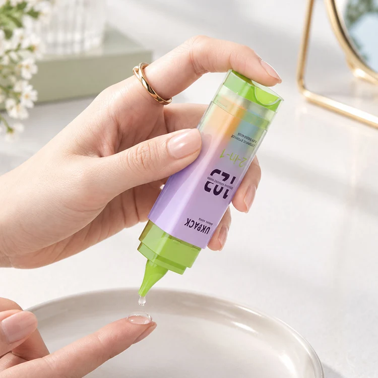 15ml dual-chamber airless dropper bottle - 2